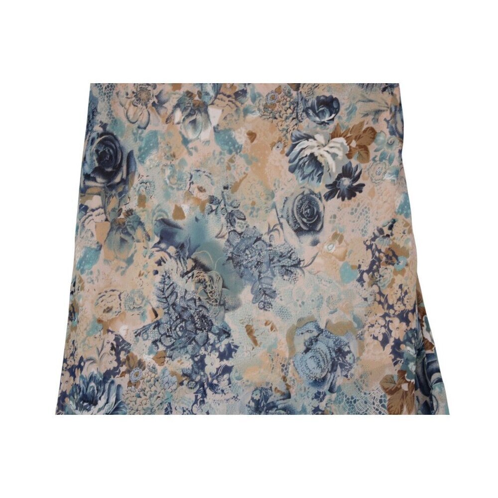Vintage A Byer Skirt Size Large High Low Ruffle Floral 90s Y2K Grunge Retro Mesh - Picture 11 of 13